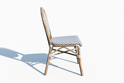 Wicker Bistro Chair, a Furniture 3D Model by happy brush (Thumbnail 17 of 18)
