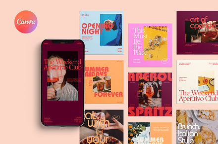 Premium Social Media Pack for Canva