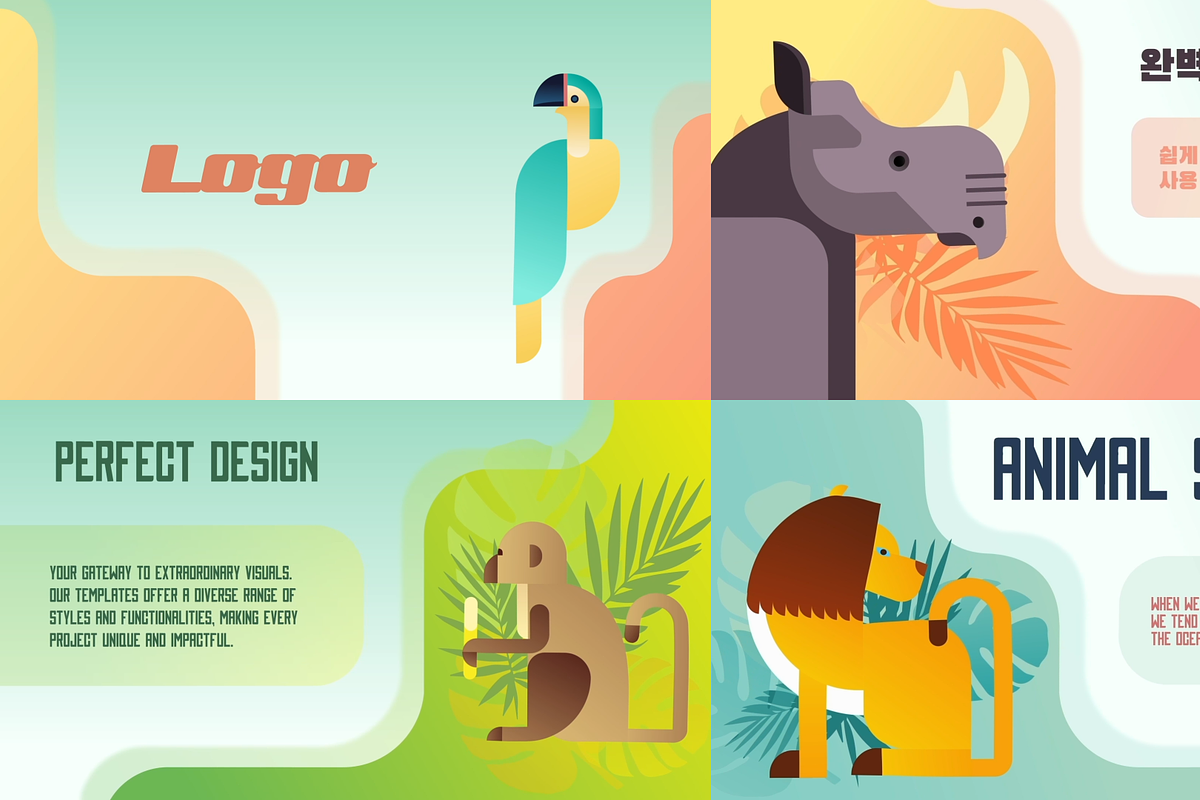 Animal Slides for FCPX, a Templates & Theme by 2dfx (Photo 1 of 2)