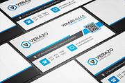 Creative Corporate Business Card, a Business Card Template by Verazo (Thumbnail 1 of 3)
