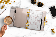 A5 Printable Planner Dashboard Set, a Stationery Template by The GG Shop (Thumbnail 6 of 9)