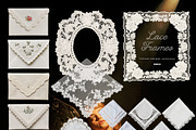 Lace Frames: Vintage Inspired Set, an Object Graphic by Purple (Thumbnail 4 of 10)