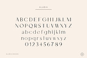ALUBIA - modern sans serif, a Sans Serif Font by Alubia design (Thumbnail 8 of 8)