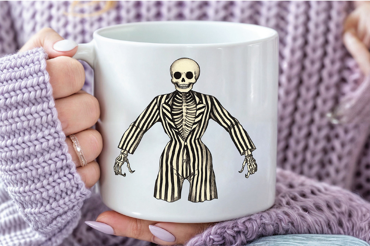 VIntage Halloween  Bundle -25 PNG, an Illustration by Libby Wishes (Photo 7 of 9)