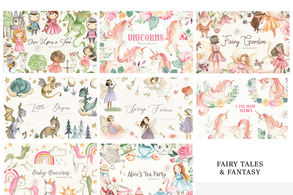 Whole Shop Bundle, an Animal Illustration by Flora+Bear (Photo 9 of 15)