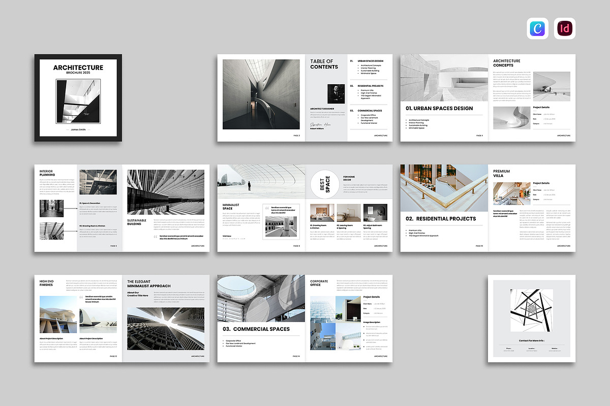 Architecture Portfolio Template
