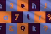 Modino - Geometric Bauhaus Font, a Font by UppercapType (Thumbnail 7 of 10)