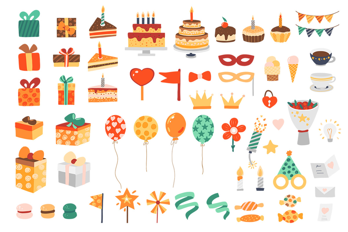 Happy Birthday. Kids illustrations., an Animal Illustration by Luba Vega (Photo 6 of 20)