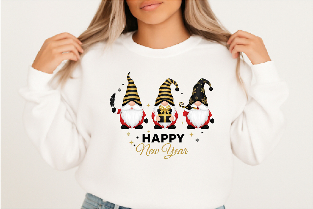 Christmas Gnomes PNG, an Illustration by DreamArtGraphic (Photo 2 of 5)