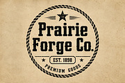 Prairie Forge, a Slab Serif Font by Wow Magic (Thumbnail 3 of 5)