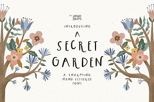 A Secret Garden Font