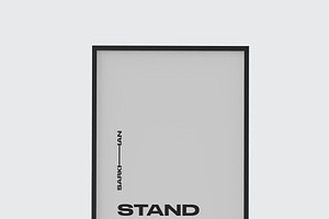 Plastic Stand Mockup