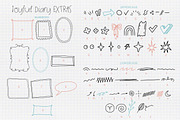 Joyful Diary | Playful Handwriting, a Handwritten Font by AnMark (Thumbnail 11 of 14)