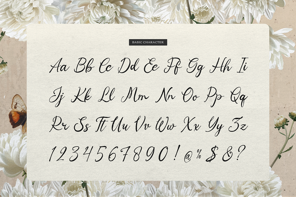 Mercyst Archangell Handwritten, a Font by gracetype_studio (Photo 10 of 12)