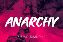 Anarchy Brush Font