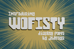 Wofisty Font Groovy