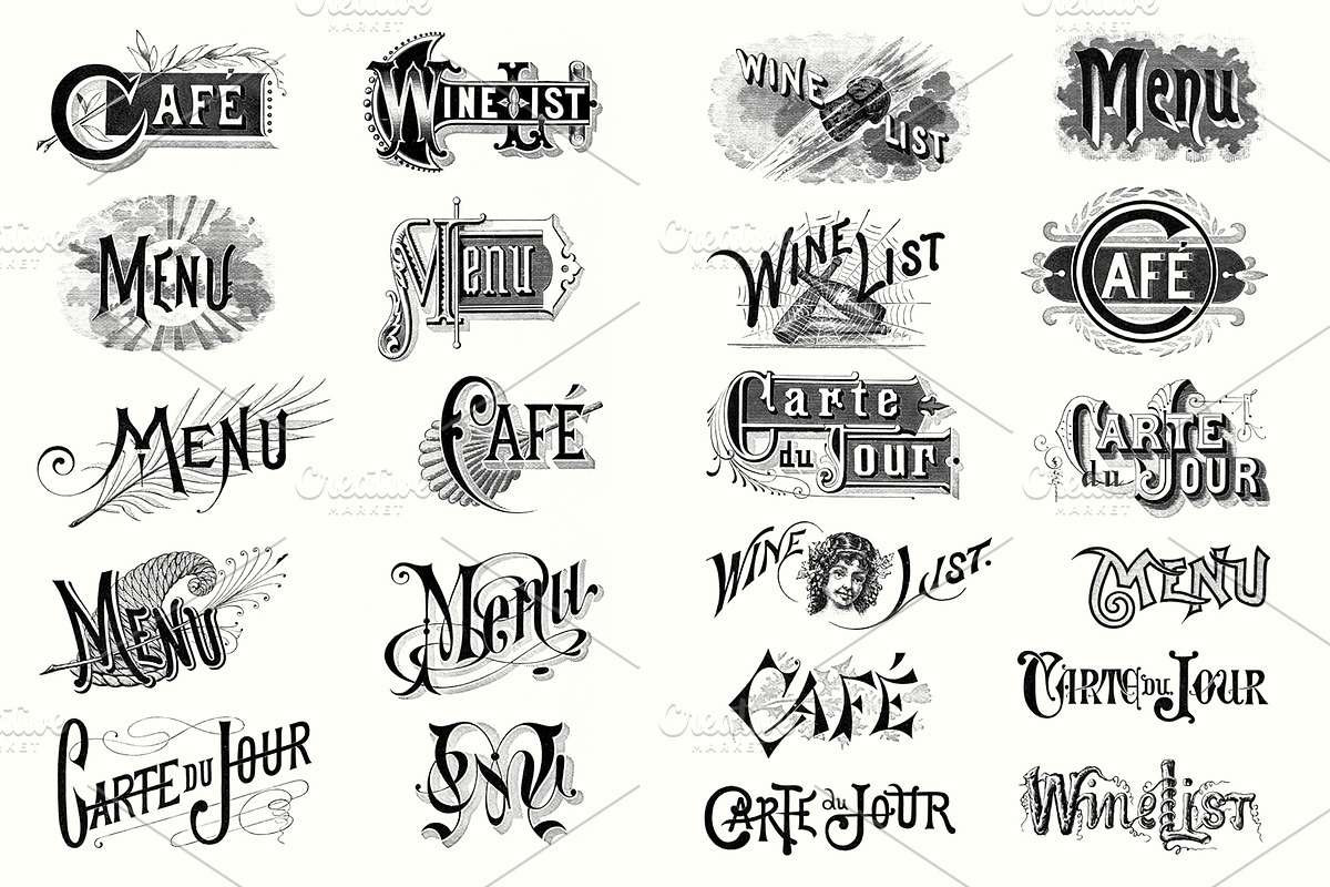 Electrotype Menu and Restaurant Cuts, an Animal Illustration by Blue Line Design (Photo 2 of 3)