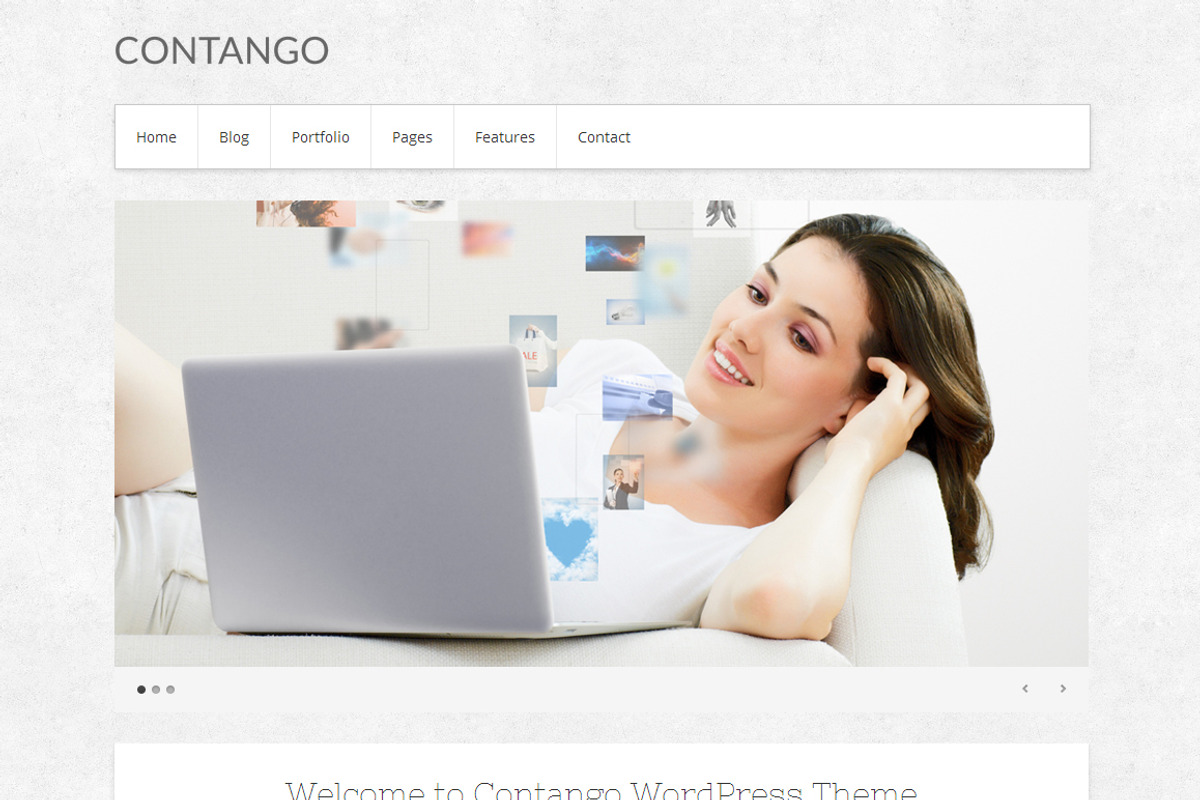 Contango WordPress Theme, a WordPress Template by DesignOrbital (Photo 1 of 5)