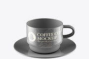 Ceramic Coffee Cup Mockup, an Advertising Mockup by OneVectorStock (Thumbnail 9 of 10)