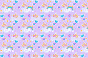 Cute Unicorns Clipart, a Pattern Graphic by ViktoriaARTprint (Thumbnail 11 of 13)