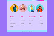 Podcast Music Landing Page, a Landing Page Template by ContestDesign (Thumbnail 6 of 6)