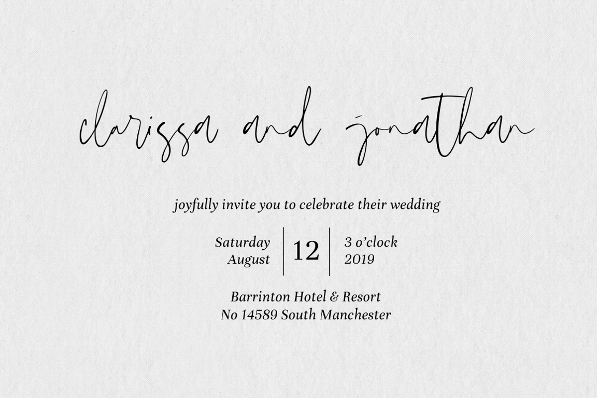 Hasting Script preview 4