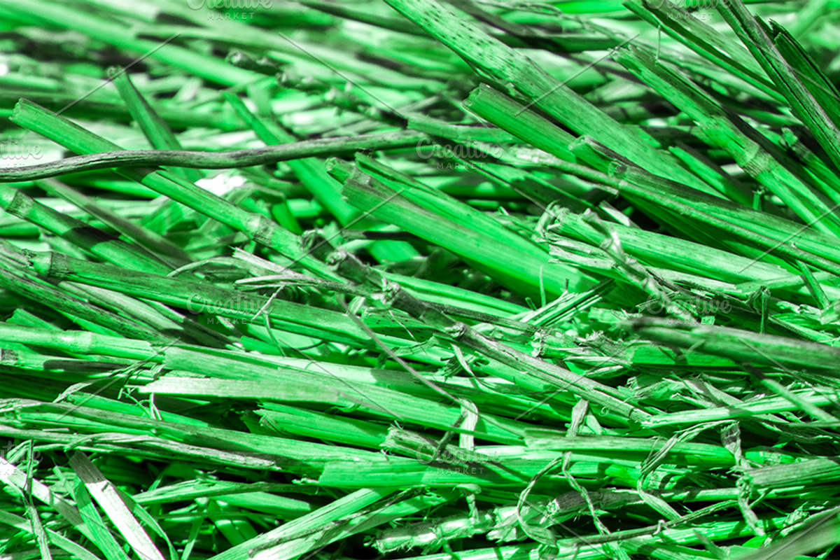 The straw lies on the ground, an Abstract Photo by Schreibikus (Photo 2 of 7)