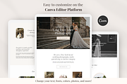 Wedding Photography Canva Portfolio, a Landing Page Template by GlamWebDesigns (Thumbnail 2 of 8)