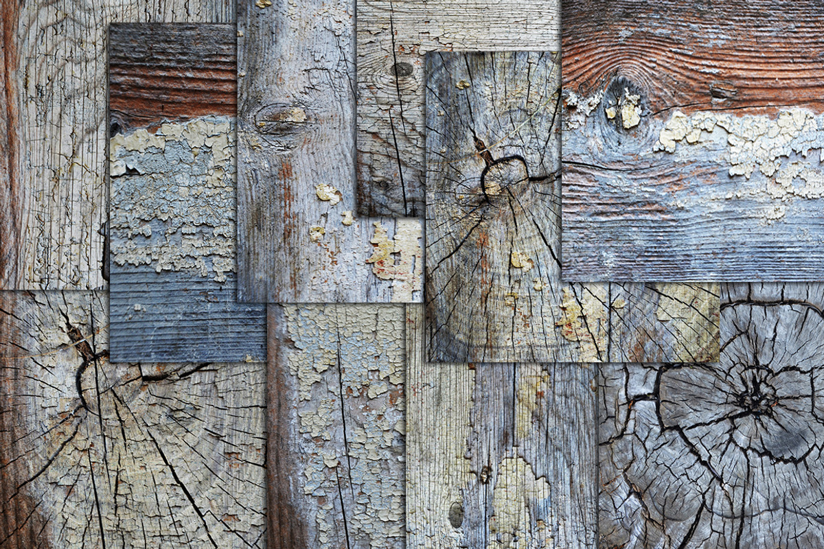 OLD DISTRESSED WOOD DIGITAL TEXTURE preview 2