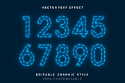 Neon Outline Tech Text Effect, a Templates & Theme by studiogstock (Thumbnail 2 of 2)