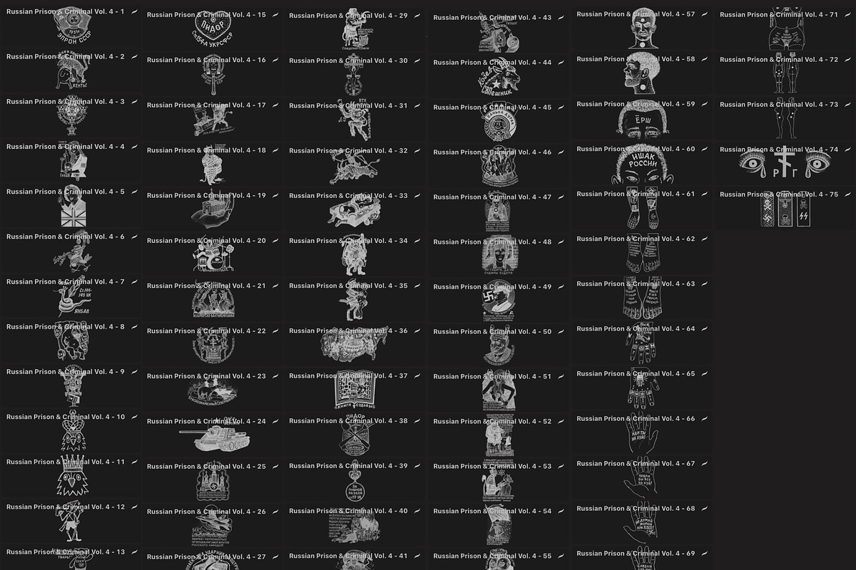 Bundle Prison&CriminalTattoos-Stamps, a Brush Add-On by LA Studio Sthlm (Photo 11 of 13)