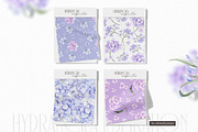 Hydrangea inspiration watercolor set, an Object Illustration by ArtMaslyana (Thumbnail 6 of 8)