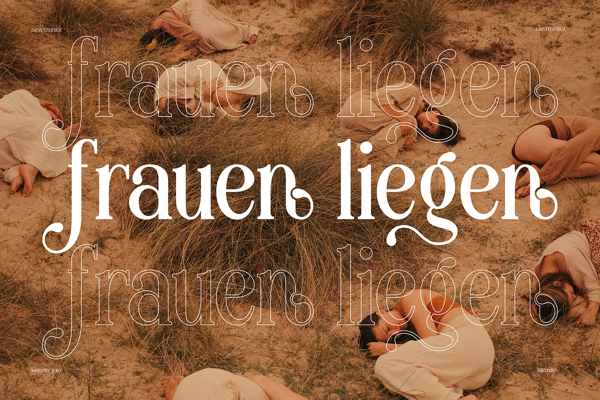 Aikonig | Modern Serif Font, a Serif Font by Denustudios (Photo 2 of 15)