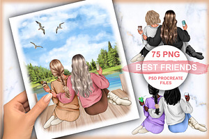 Best Friend Clipart Friends Or Siste