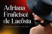 Racostane - Fashion Font, a Serif Font by RockboyStd (Thumbnail 4 of 12)