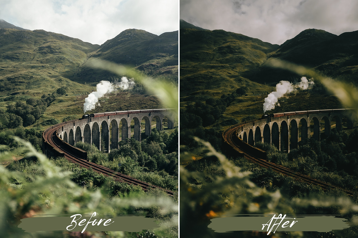 10 Soft Green Lightroom Presets, a Preset Add-On by MEPRESETS (Photo 5 of 9)
