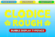 Clodice Rough, a Sans Serif Font by Craft Supply Co. (Thumbnail 1 of 8)