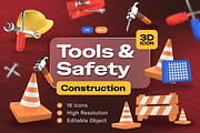 Tools and Safety Construction 3D, an Architecture 3D Model by Burntilldead (Thumbnail 1 of 7)