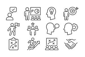 Vector illustration depicting, a Person Illustration by ZinetroN