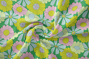 Fresh Summer Retro Floral Patterns, a Pattern Graphic by Tiger and Flower (Thumbnail 19 of 20)