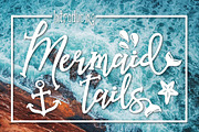 Mermaid Tails a Summertime Typeface, a Serif Font by Kitaleigh (Thumbnail 1 of 3)