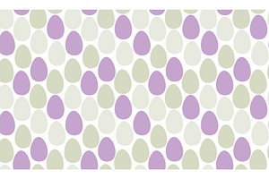 Seamless Easter egg background. hand, an Illustration by Nenahliadava Design