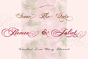 Photograph - Script Wedding Font, a Script Font by FHFont (Thumbnail 7 of 10)