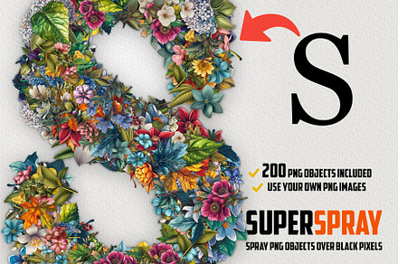 Super Spray - Amazing Text Effects
