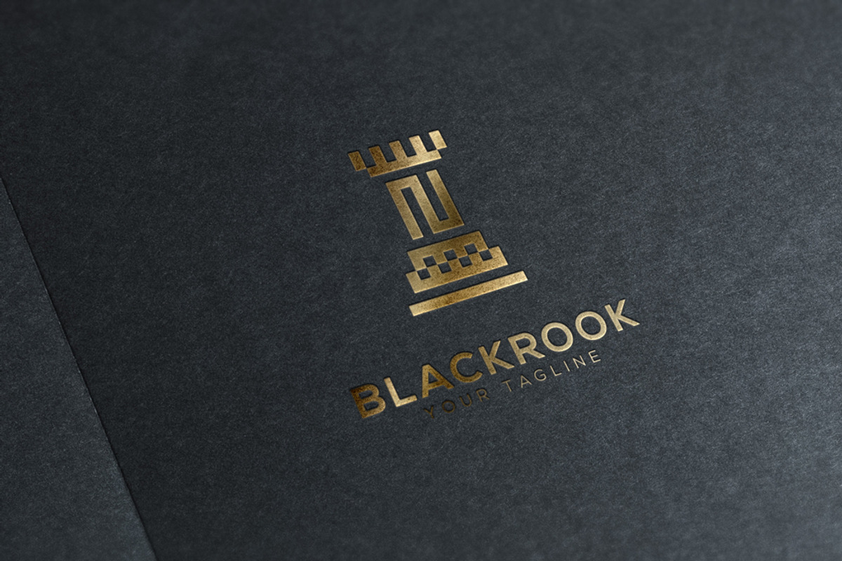Chess Rook Logo, a Branding & Logo Template by Slim Studio