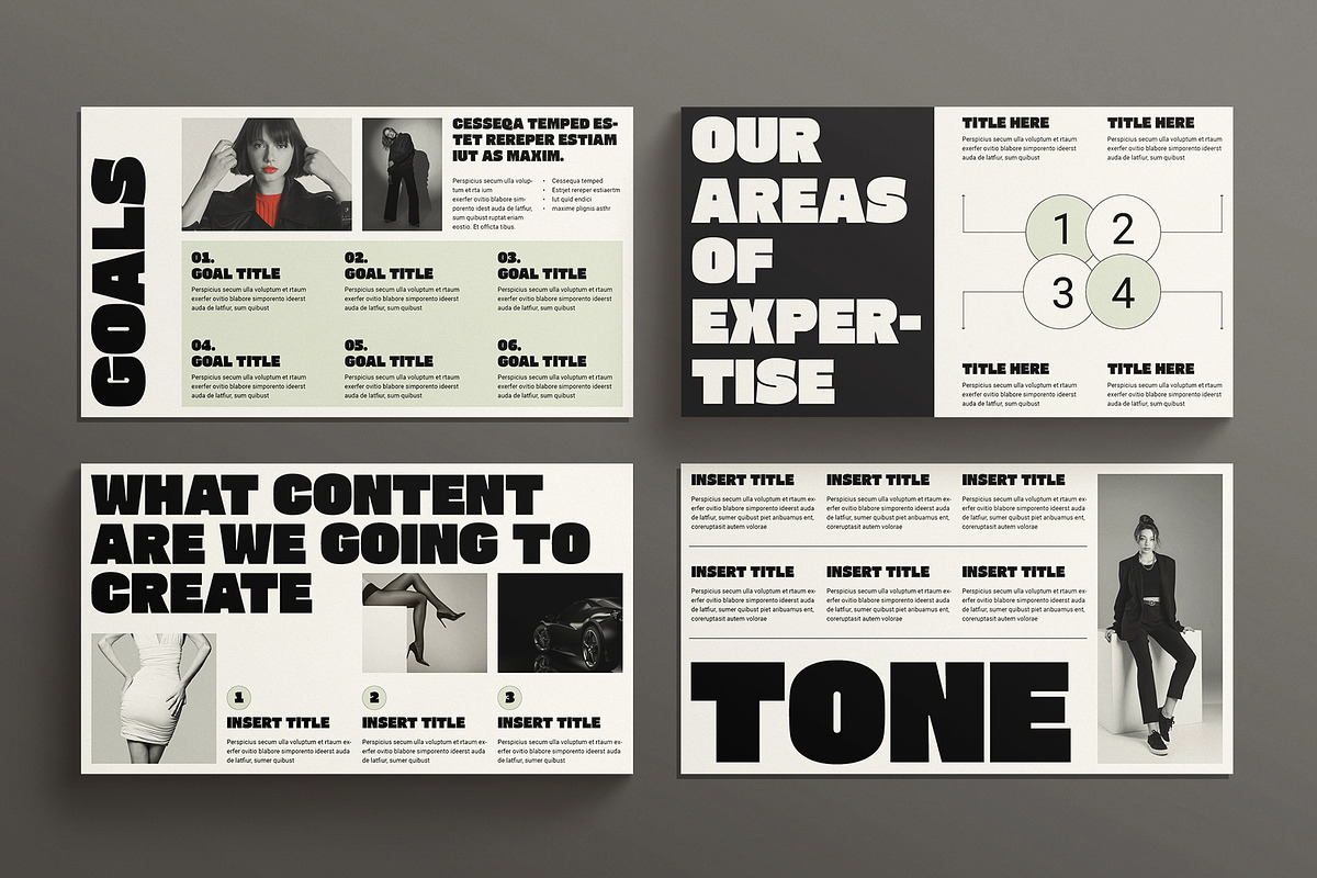 Social Media Strategy Presentation, a Presentation Template by E-Type (Photo 4 of 5)