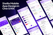 Fintech Mobile App UI Kit, an UI Kit Template by Lumina_ui_ux202 (Thumbnail 7 of 7)