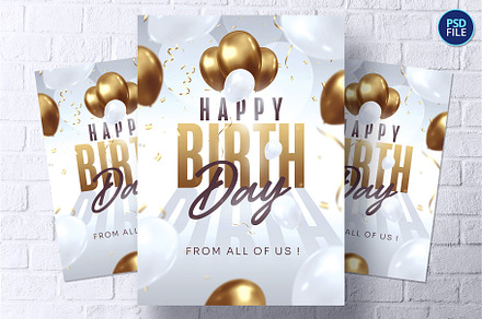 Birthday Flyer Template