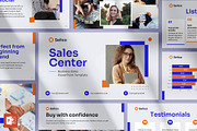 Presentation Business Sales, a Presentation Template by TemplatesNow! (Thumbnail 1 of 14)