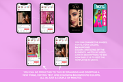 Purple & Blue Instagram Templates, a Social Media Template by SunshineStudioBoutique (Thumbnail 10 of 10)